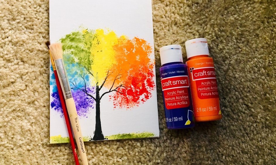 Easy Acrylic Painting For Beginners Small Online Class For Ages 5 7 Outschool Size of the painting is 10cm. outschool