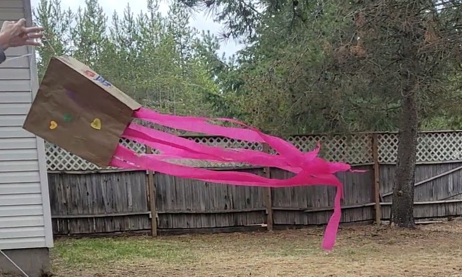 Crafty Kids Make Your Own Paper Bag Kite Small Online Class For Ages 3 8 Outschool