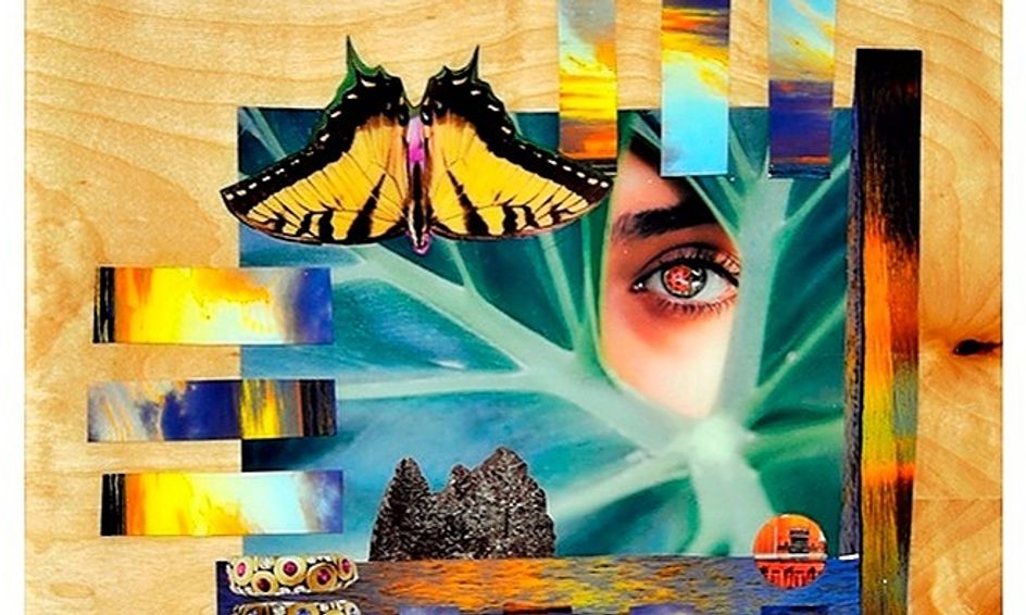 Intuitive Mixed Media Collage Class With Ginger Lou Small Online
