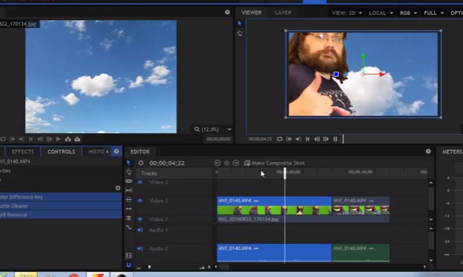 Intro To Basic Video Editing Using Hitfilm Express Small Online