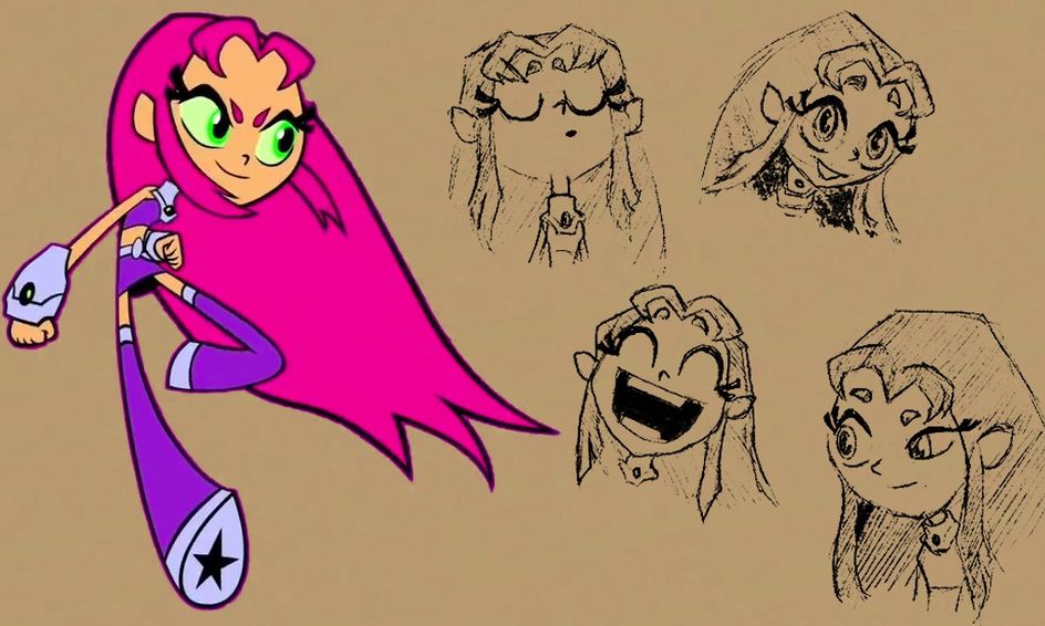 Draw Starfire From Teen Titans Go Small Online Class For Ages 9 14 Outschool,How To Color Anime Hair Ibis Paint
