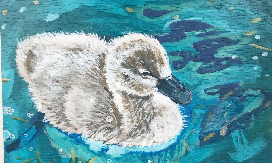 Paint With Me Gentle Water Wakes Small Online Class For Ages 10