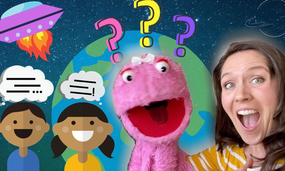 Preschool Puppet Playtime Gabbing With Gabby The Alien Puppet Small Online Class For Ages 3 7 Outschool - roblox by victoria sanchez on roblox toy reviews games for kids