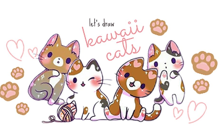 Let's Draw Kawaii Cats! | Small Online Class for Ages 7-12 | Outschool