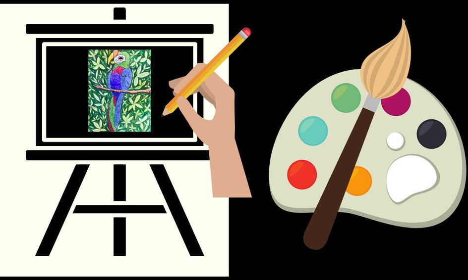 Frida S Flighty Friend A Frida Kahlo Inspired Art Lesson Small