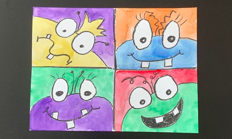 Monster Art With Complementary Colors Small Online Class For Ages 6 10 Outschool But, how can you know if your color choices will work well complementary colors are two colors opposite each other on the color wheel, such as. monster art with complementary colors small online class for ages 6 10