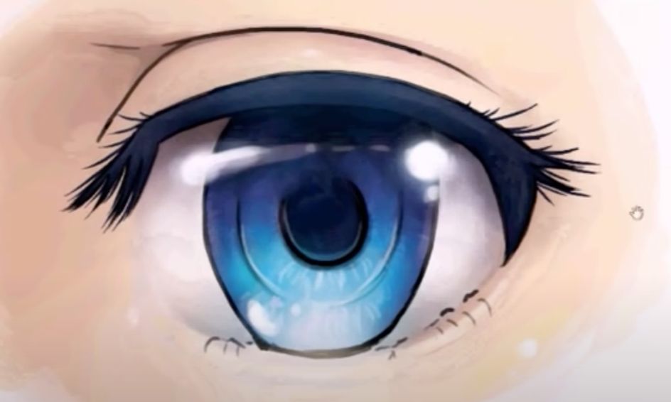 Digital Anime Manga Art How To Draw Anime Eyes With Procreate