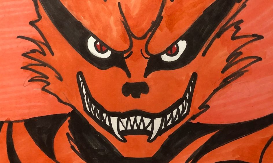 Kurama The Nine Tails From Naruto Anime Series Small Online
