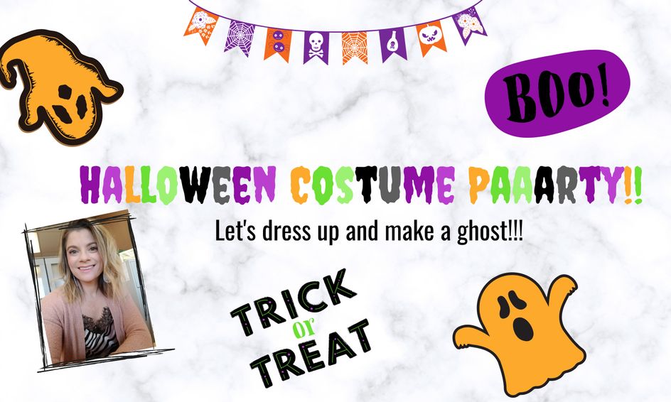 Halloween Costume Party Share Socialize And Ghost Craft Pre K Small Online Class For Ages 3 5 Outschool