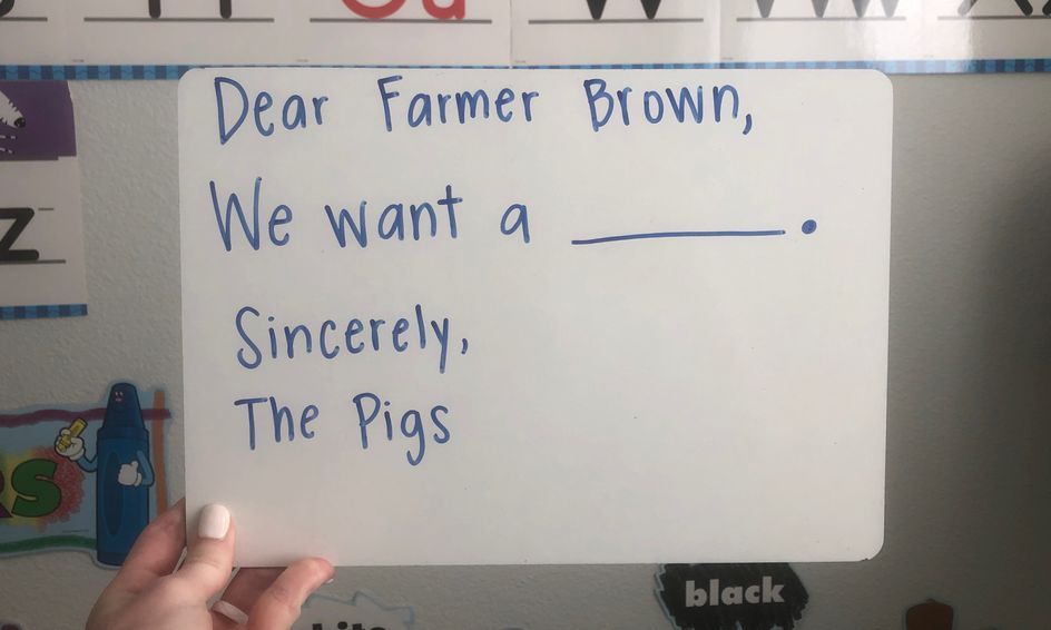 A Letter For Farmer Brown Small Online Class For Ages 5 7