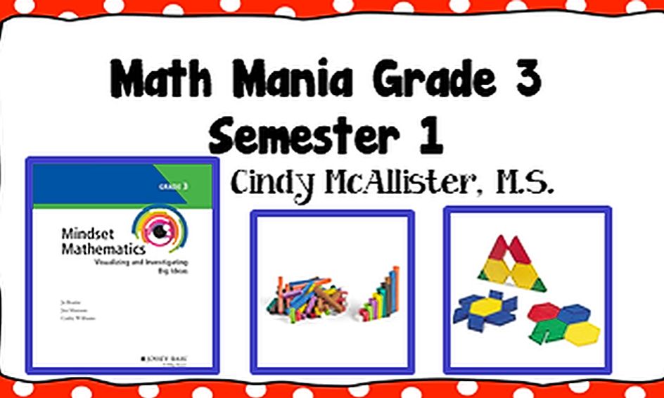 Math Mania For Grade 3 Semester 1 Small Online Class For Ages 7
