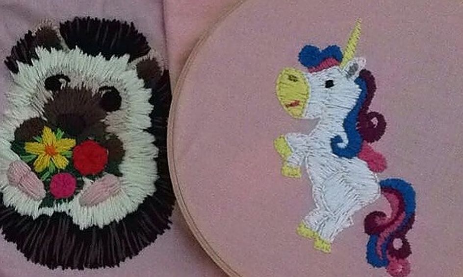 Basic Embroidery Sewing By Hand Small Online Class For Ages 12