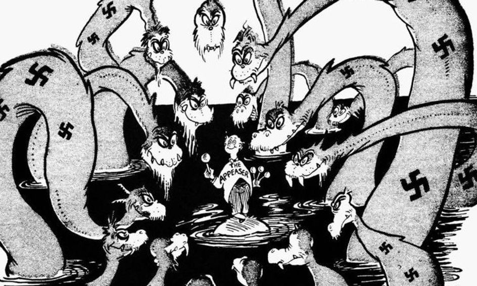 The Political Dr Seuss Analyzing Seuss World War Two Political