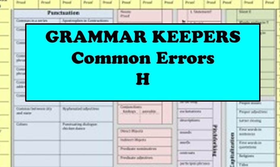 Grammar Keepers Which Word Loose Lose Affect Effect Com Err