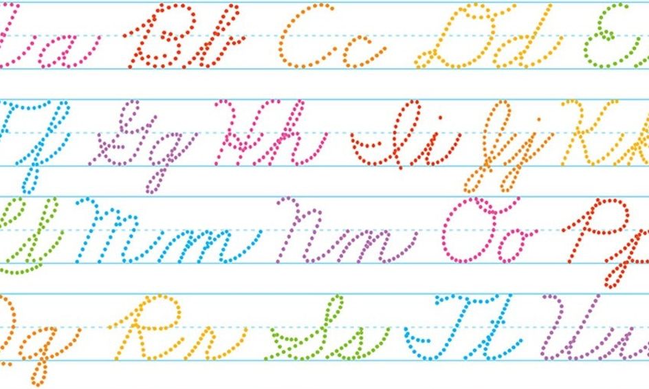 upper case j in cursive printable cursive alphabets