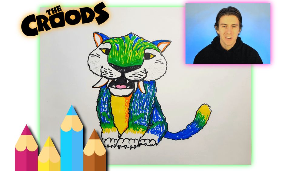Creatures Of The Croods Let S Draw Chunky Small Online Class For Ages 8 12 Outschool Mat uggi i tescha gruga, zhivet s docheryu i muzhem i esche ne pomerla!, chem zdorovo razdrazhaet gruga. creatures of the croods let s draw chunky small online class for ages 8 12