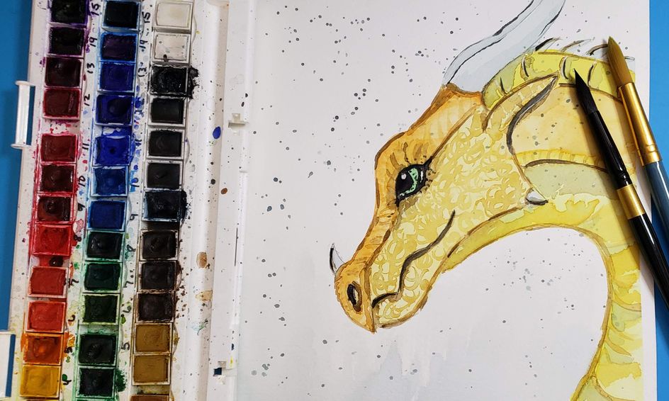 Dragon Draw Watercolor Paint Sunny Sandwing From Wings Of Fire Easy Lesson Small Online Class For Ages 9 14 Outschool See more ideas about wings of fire, wings of fire dragons, wings. dragon draw watercolor paint sunny sandwing from wings of fire easy lesson small online class for ages 9 14