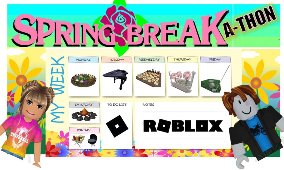 Roblox Spring Break A Thon Small Online Class For Ages 7 12 Outschool - roblox series 7 list