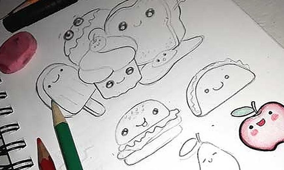 Featured image of post Pictures Of Cute Foods To Draw