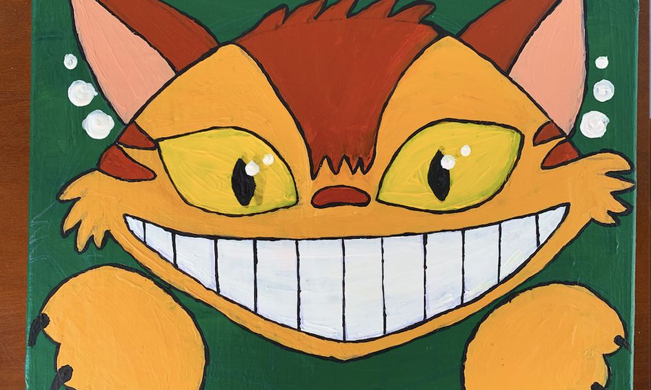Studio Ghibli Series My Neighbor Totoro Acrylic Painting Class