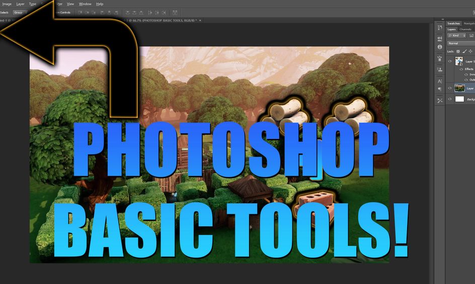 Photoshop For Beginners Basic Tool Using Free Photopea Small
