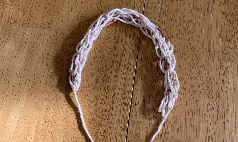 Finger Knitting Lets Make An Infinity Scarf Small Online Class