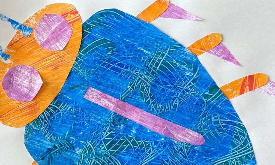 Collage Insect Art Small Online Class For Ages 5 7 Outschool