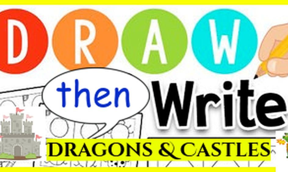 Draw Then Write Dragons And Castles Writing Camp Small Online
