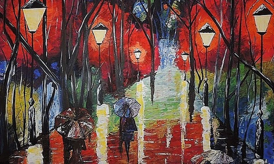 Whimsical Painting With Acrylics Small Online Class For Ages 11