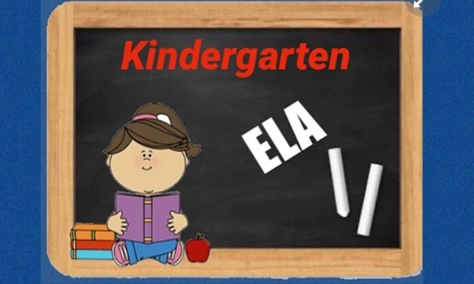 Kindergarten Ela Program Phonics Reading Writing Speaking