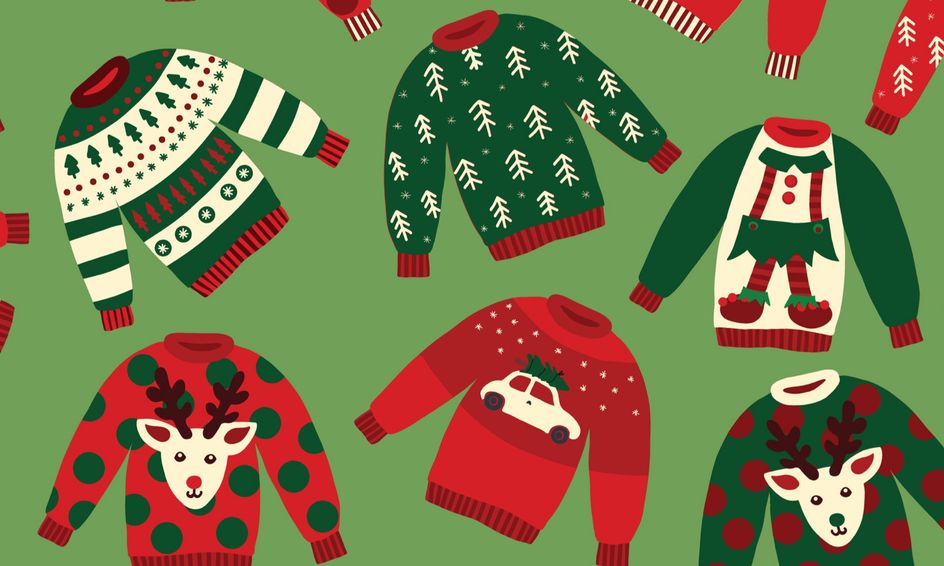Featured image of post Ugly Christmas Sweater Drawing