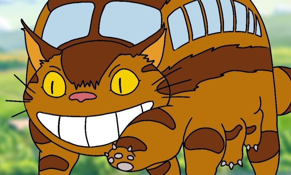 drawing ghibli animation studios style the cat bus small online class for ages 8 12