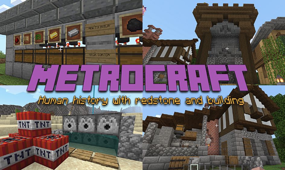 Metrocraft Build And Defend Your Own Minecraft Town In Survival Mode Camp Small Online Class For Ages 8 13 Outschool