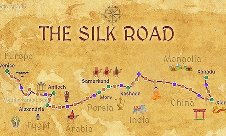 Silk Road Interactive Map The Silk Road - Interactive History Workshop & Board Game (9-12 Yrs) |  Small Online Class For Ages 9-12 | Outschool