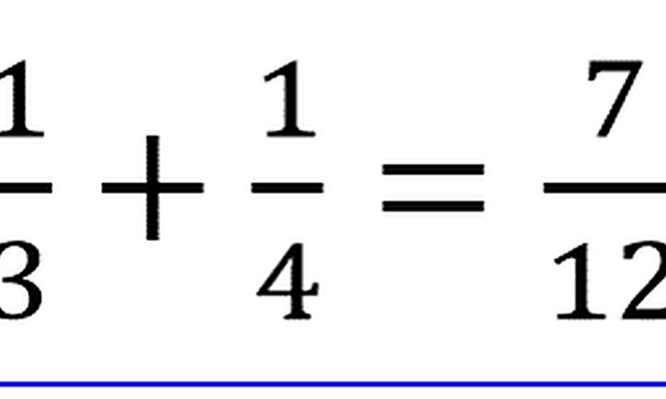 Fraction Operations Adding Subtracting Fractions With Unlike