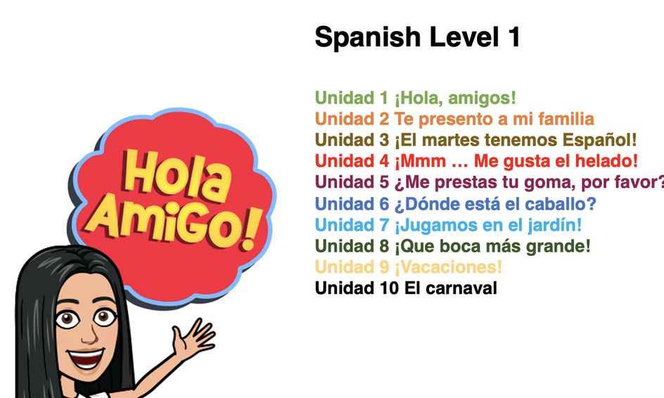 Spanish Level 1 Small Online Class For Ages 9 12 Outschool