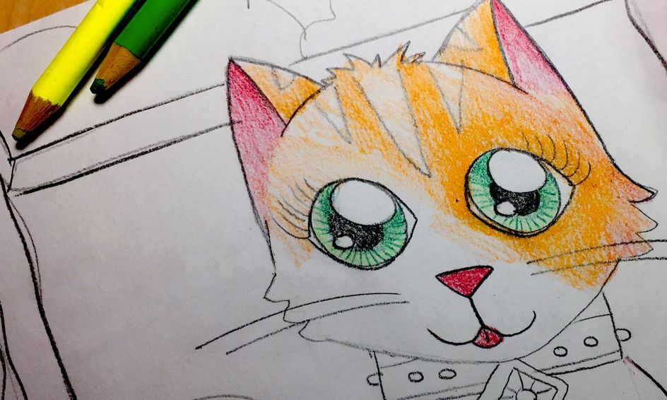 Learn To Draw Cute Cartoon Cats Small Online Class For Ages 7