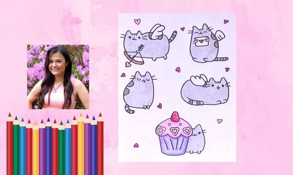Featured image of post Pusheen Drawing Valentines