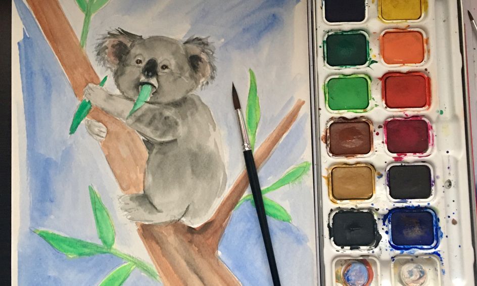 Let S Draw And Paint Animals Of Australia Small Online Class