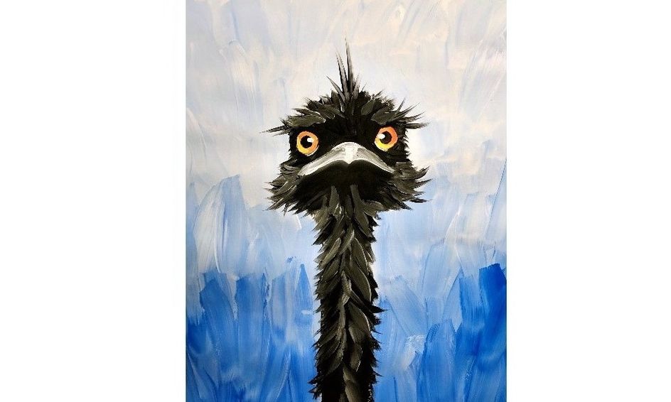 Let S Paint Fun Bird Animal Painting Emu Ages 5 8 Small