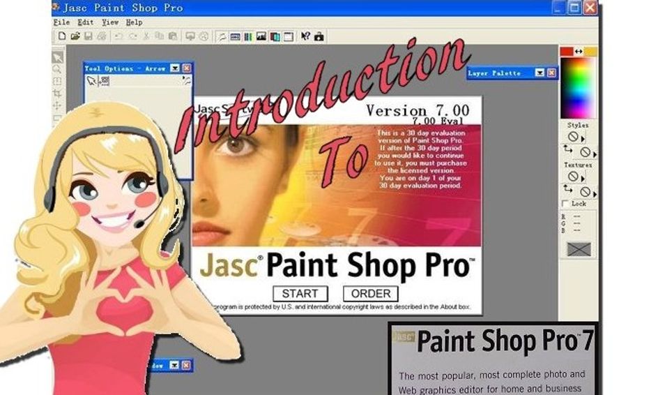 Paint Shop Professional Digital Art Program Flex Course For The