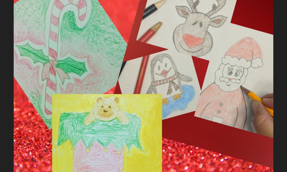 25 Drawings Of Christmas Ages 4 8 Small Online Class For Ages 4