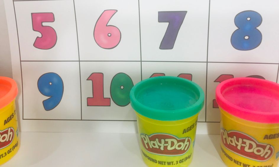 1 2 3 Count With Play Dough Small Online Class For Ages 3 6
