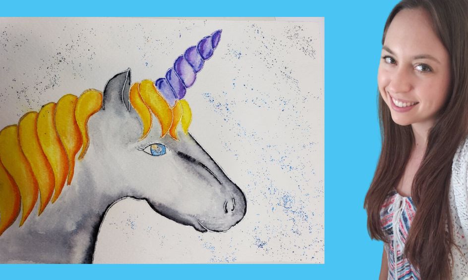 Draw A Unicorn One Time Class Art With Meg Navarro Small