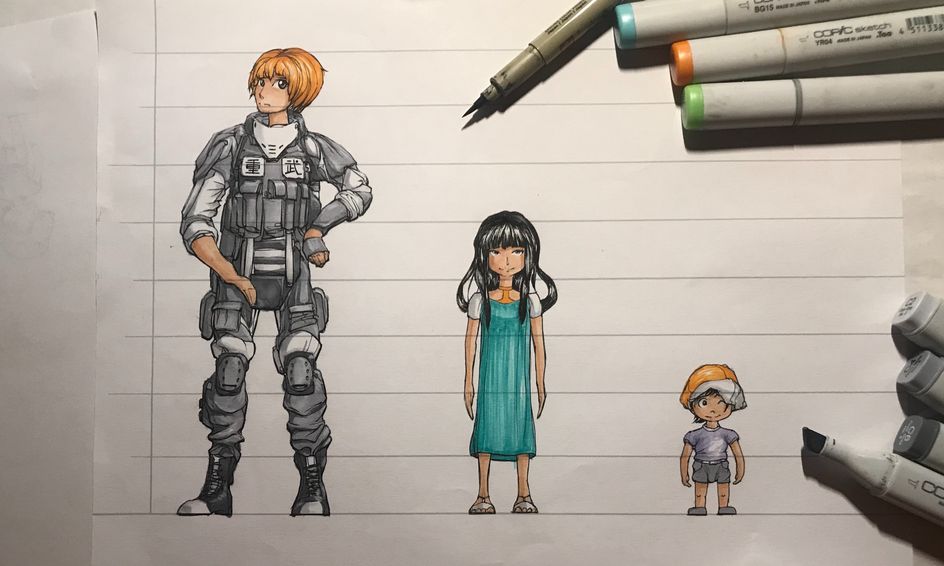 Anime Anatomy Drawing Design Manga Characters In 3 Body Sizes Small Online Class For Ages 10 15 Outschool,Pencil Sketch Anime Drawing Boy Easy
