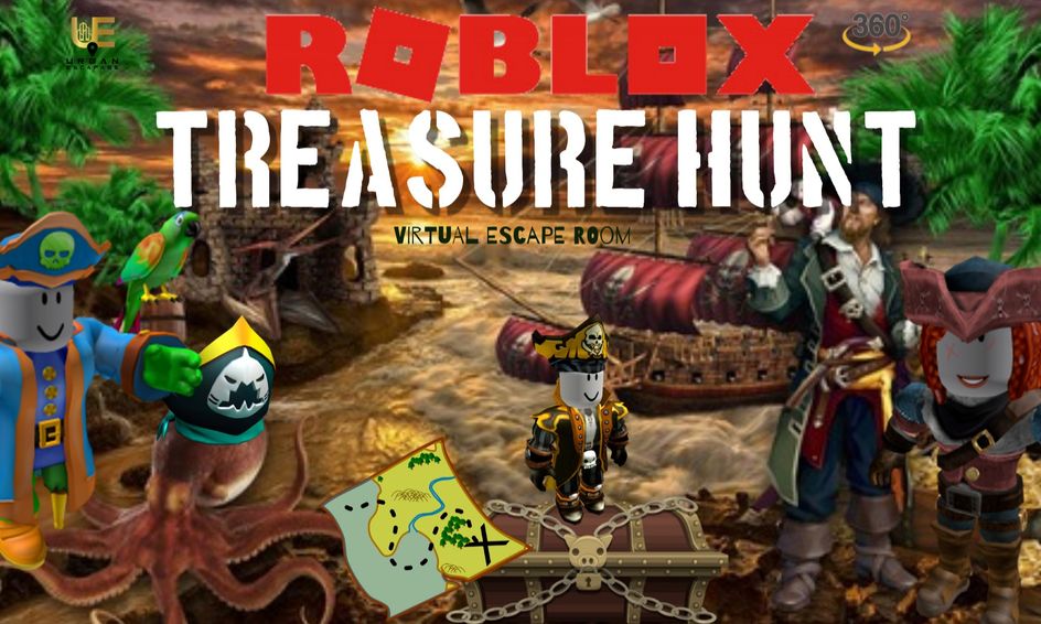 Finding Blackbeard S Treasure Roblox 360 Escape Room Small Online Class For Ages 8 11 Outschool - roblox 360.com