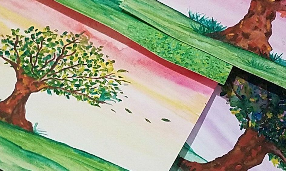 Painting Poetry With Watercolors Joyce Kilmer Small Online