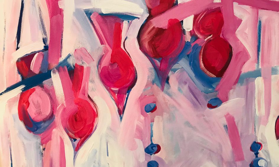 Abstract Acrylic Painting Workshop Small Online Class For Ages