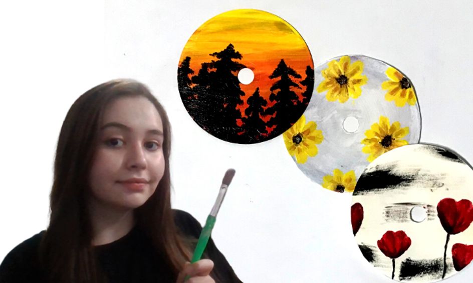 Art With Cd S 3 Day Camp Acrylic Painting Sunset And Flowers Small Online Class For Ages 10 15 Outschool