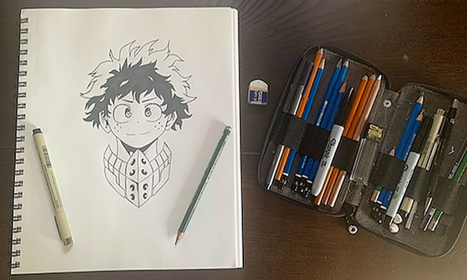 Easy Anime Drawings For Beginners Deku - Draw-valley
